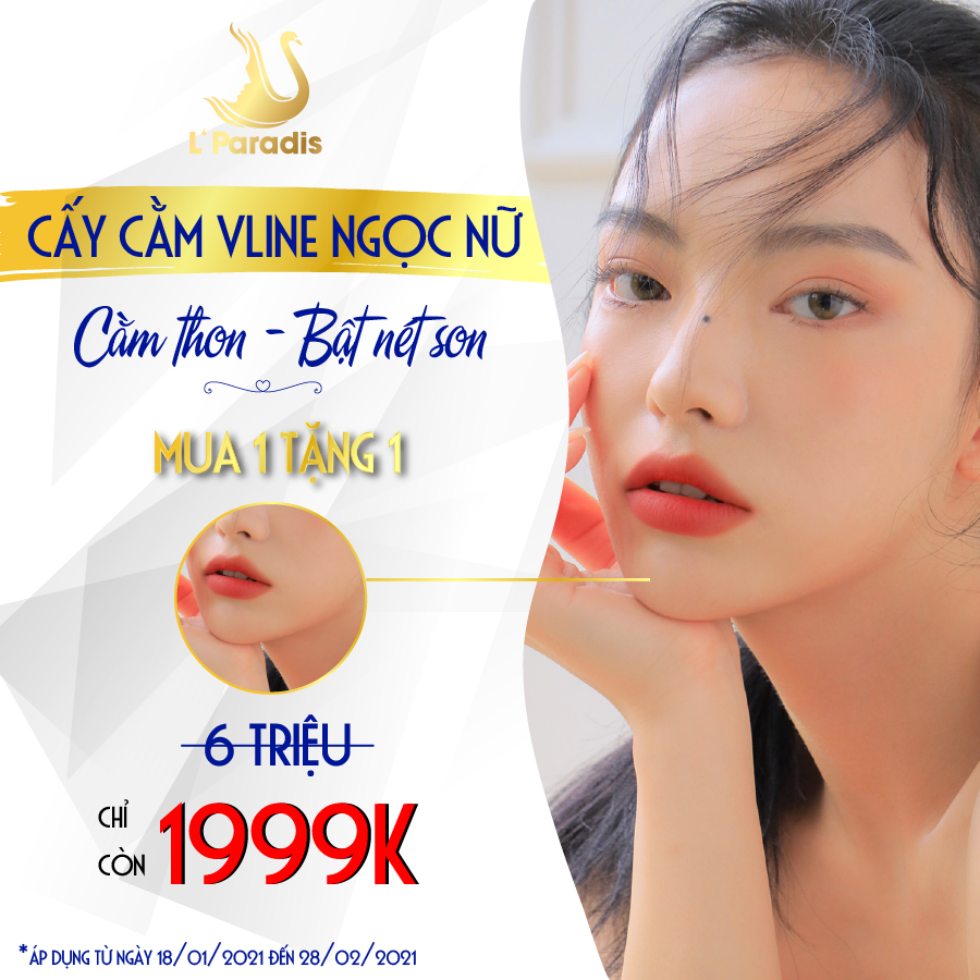 Cấy cằm V-line Ngọc Nữ L'Paradis