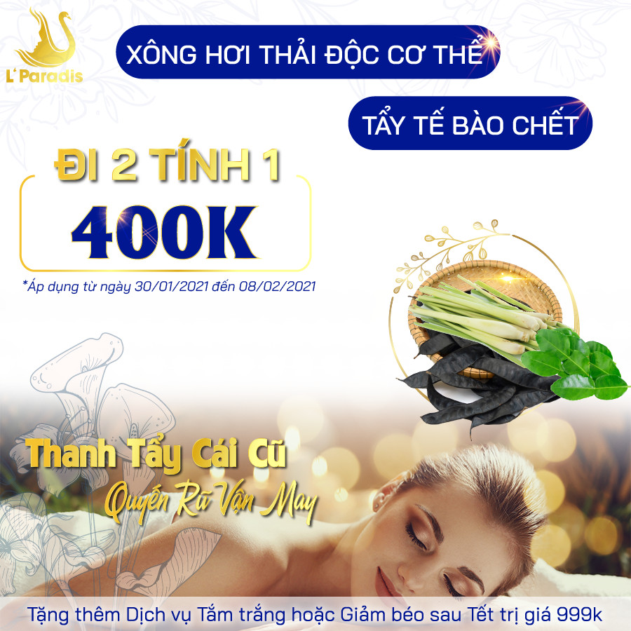 xông hơi thải độc L'Paradis