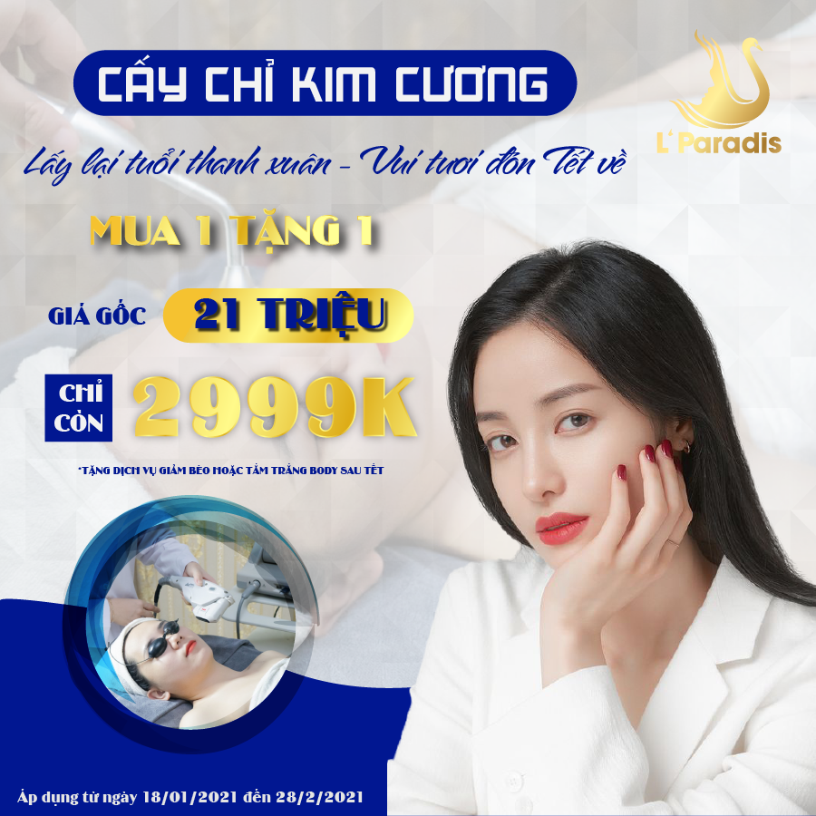 Cấy Chỉ Kim Cương L'Paradis